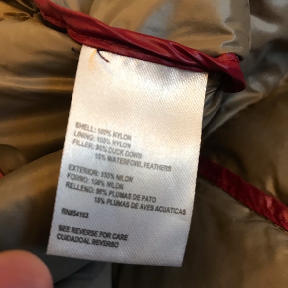 Calvin Klein Packable Down Filled Lightweight hooded Jacket size Large - Picture 9 of 14